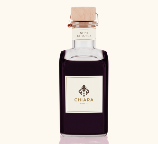 Diffusore a bastoncini Chiara Firenze - Nero di Bacco 500 ml