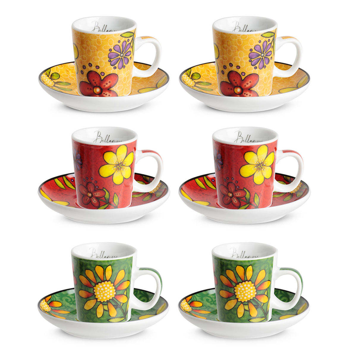 Set 6 tazze caffè Bellamore ML 100