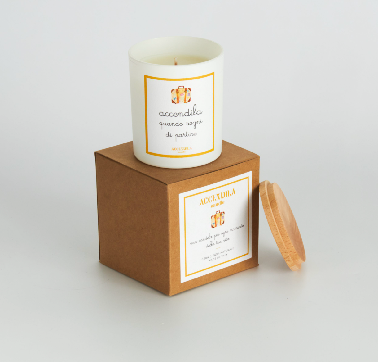 Accendila Candle -  Accendila Partire